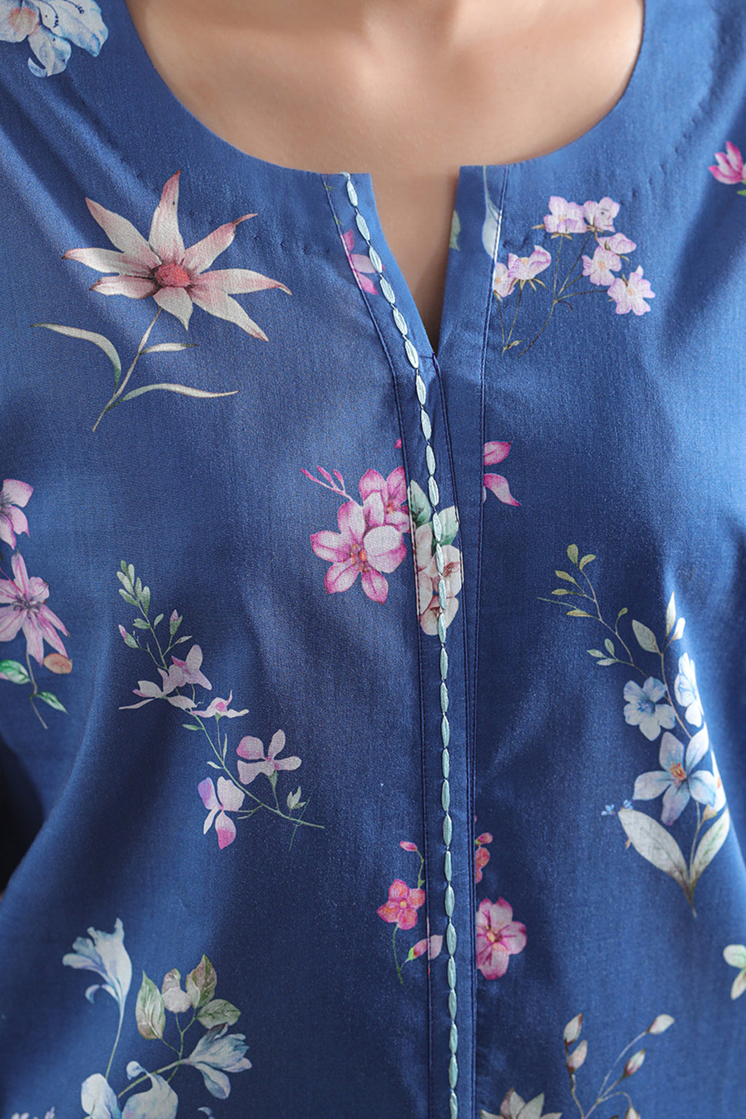 Unstitched Printed Lawn 3 Piece