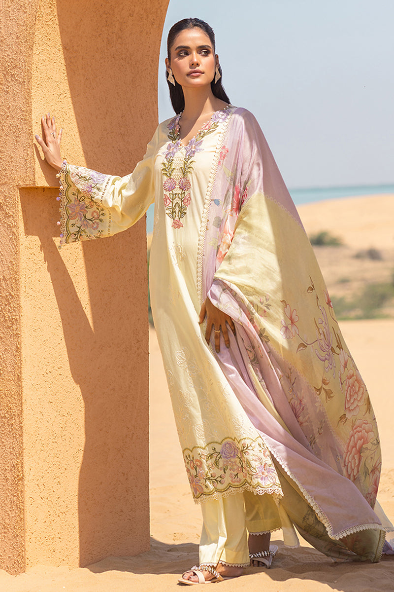 3 PIECE EMBROIDERED LAWN SUIT