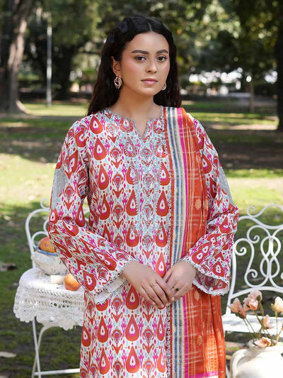 SILSILA 3-Piece Unstitched Digital Printed Lawn Suit