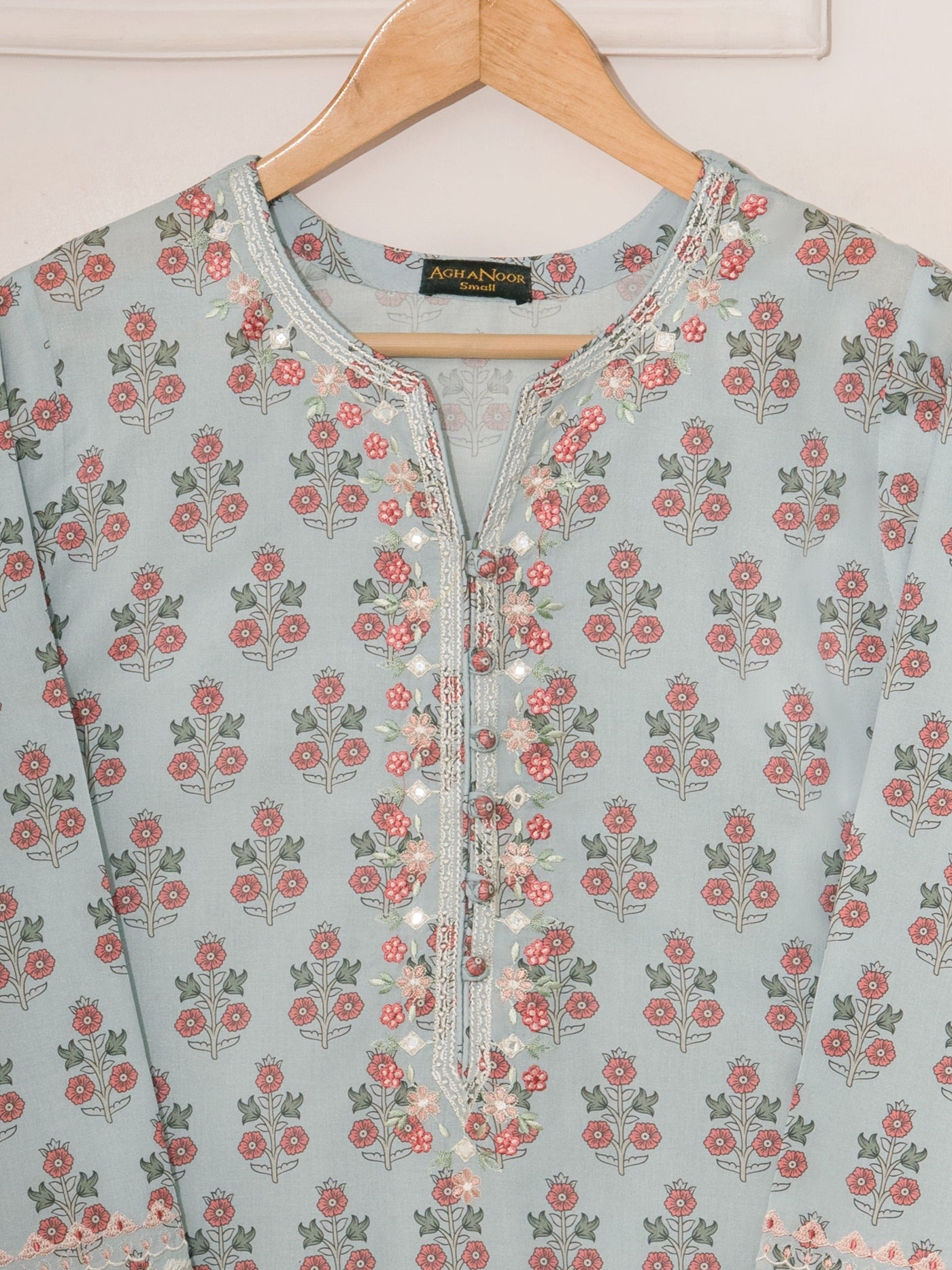 2 Piece - Digital Printed Cambric Suit