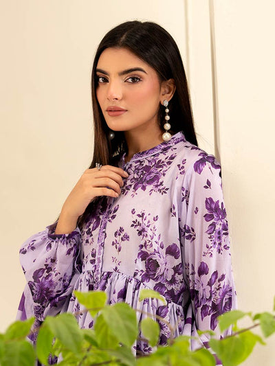 SUHA 3-Piece Unstitched Digital Printed Lawn Suit