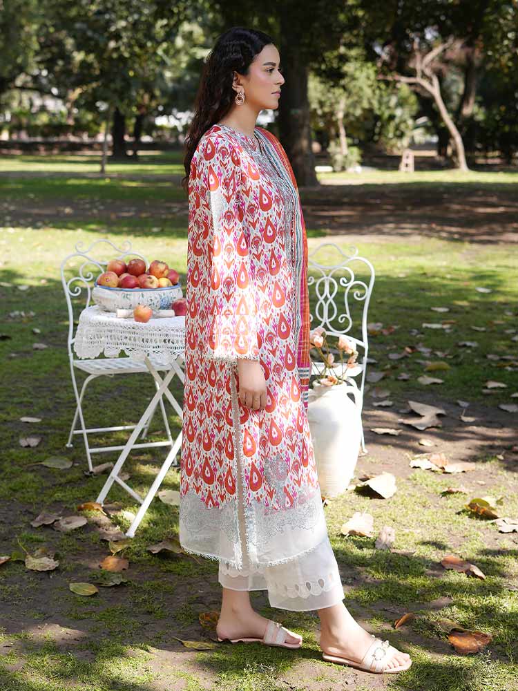 SILSILA 3-Piece Unstitched Digital Printed Lawn Suit