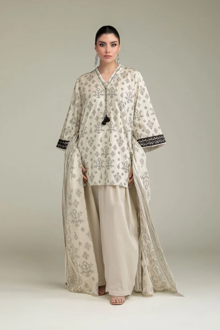 Embroidered | Lawn Lawn V-Neck 3pc
