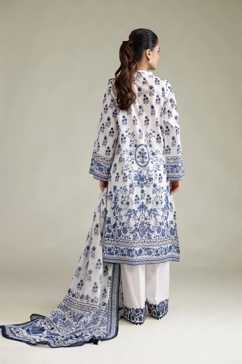Embroidered | Lawn Fabrics 3 Piece