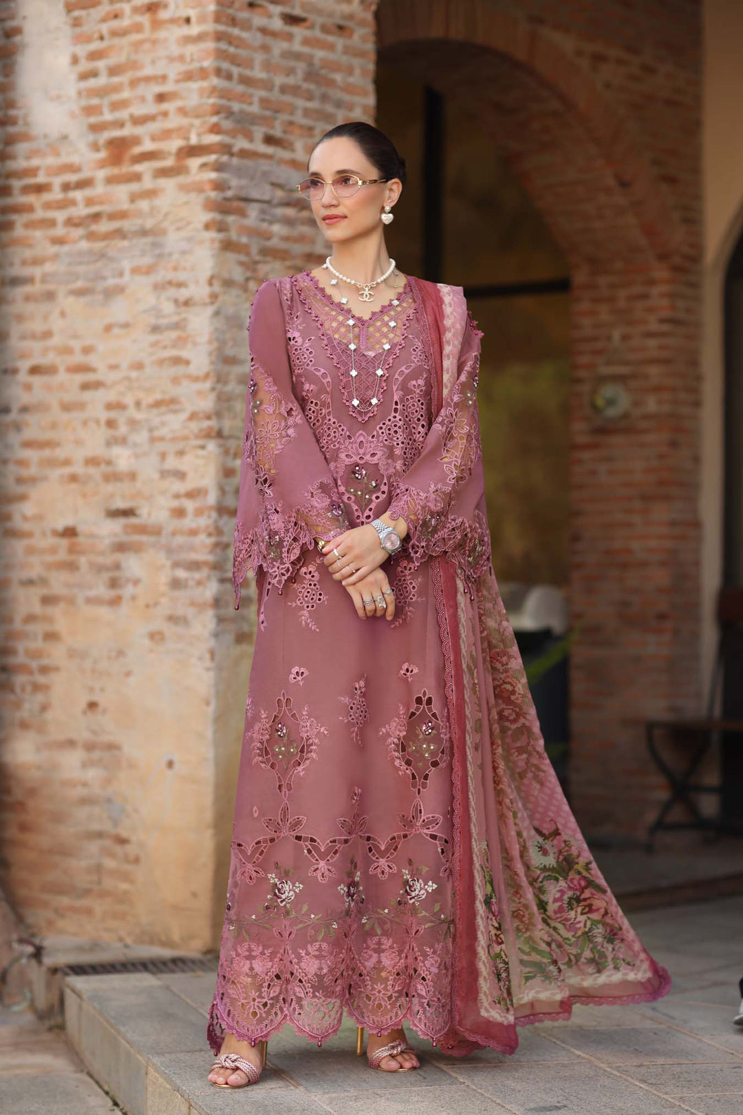 Noor Luxury Eid Schiffli Laserkari &