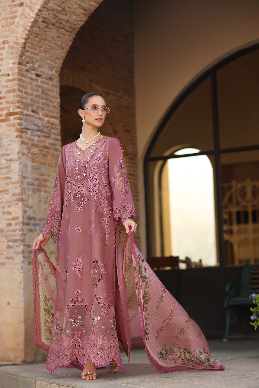 Noor Luxury Eid Schiffli Laserkari &