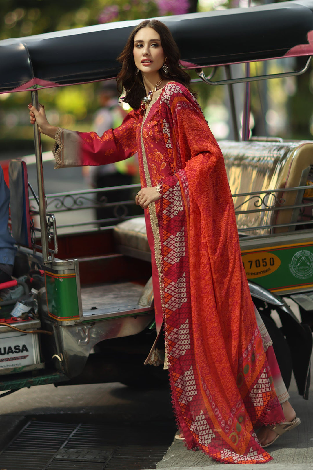 3-PC Unstitched Embroidered Lawn Collection
