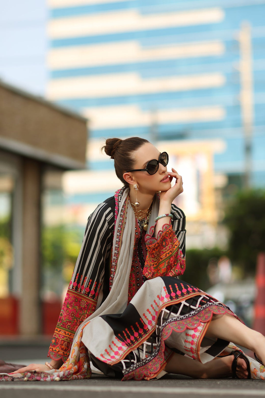 3-PC Unstitched Embroidered Lawn Collection