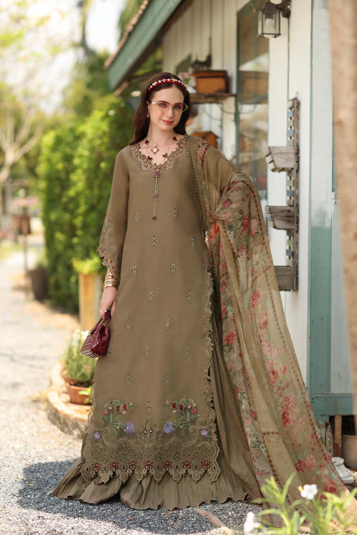 3 piece unstitched lawn embroidered suit