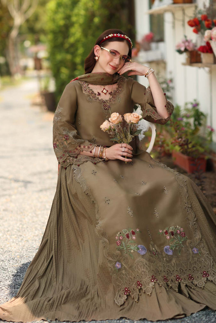 3 piece unstitched lawn embroidered suit