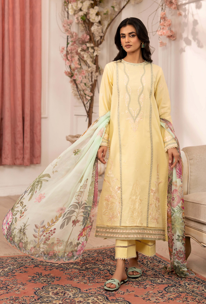 Inara Unstitched 3 Piece Lawn
