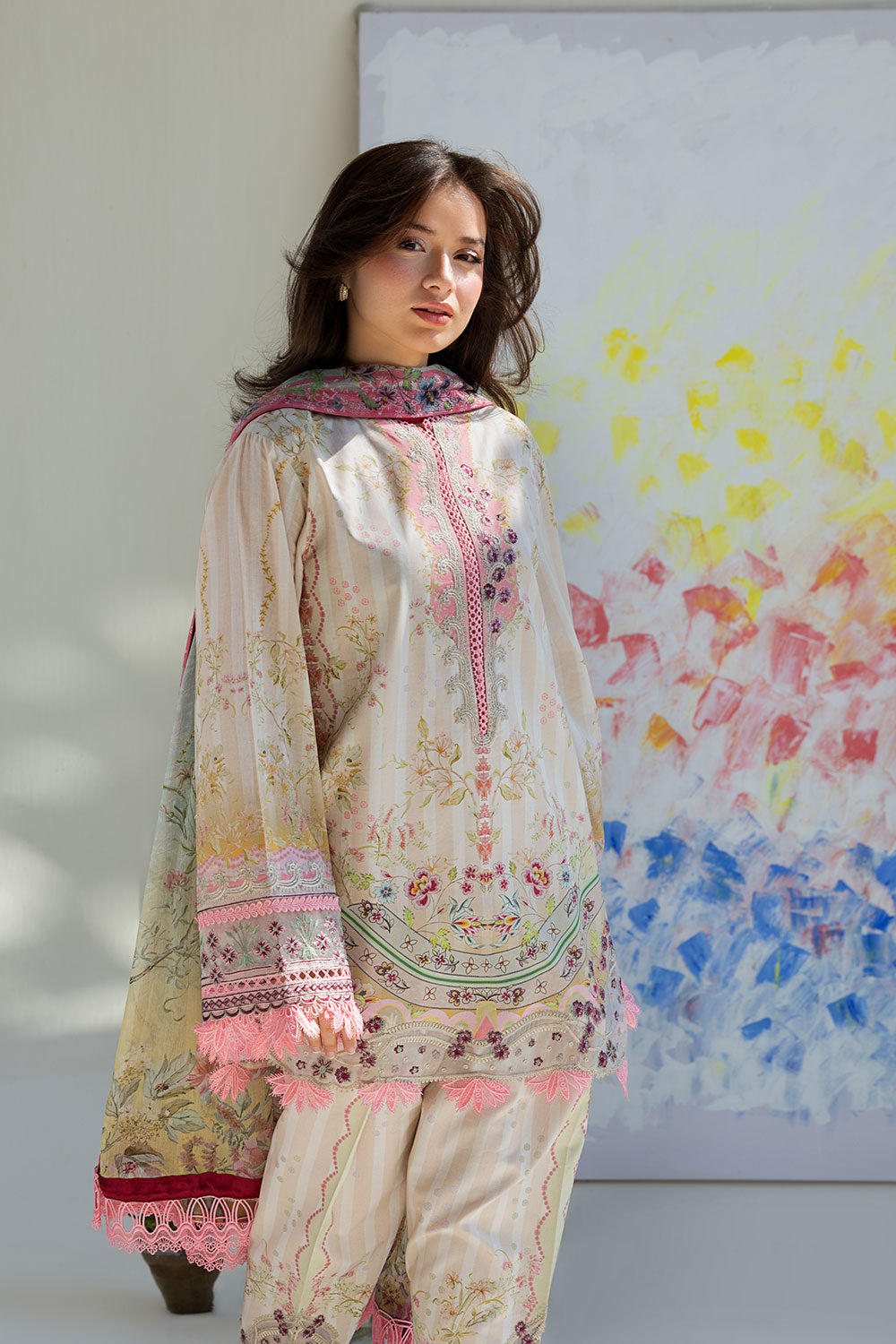 Vital  Unstitched Lawn