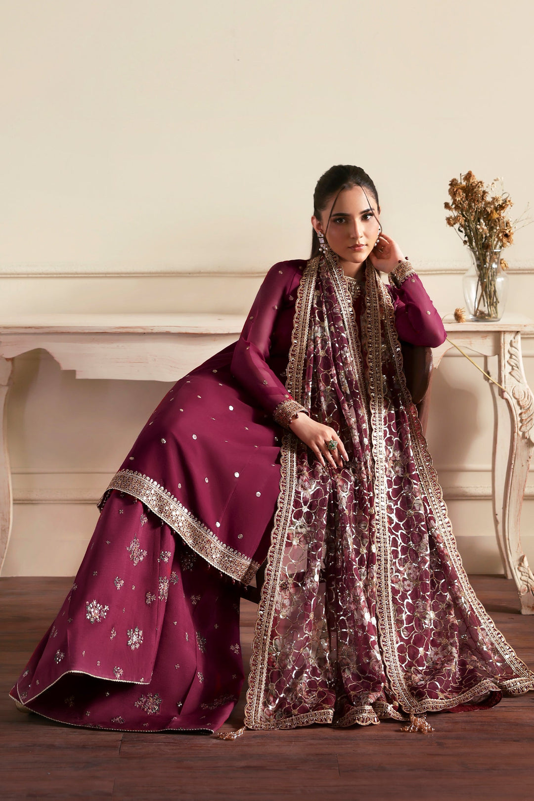 siraya Luxury Chiffon Suit