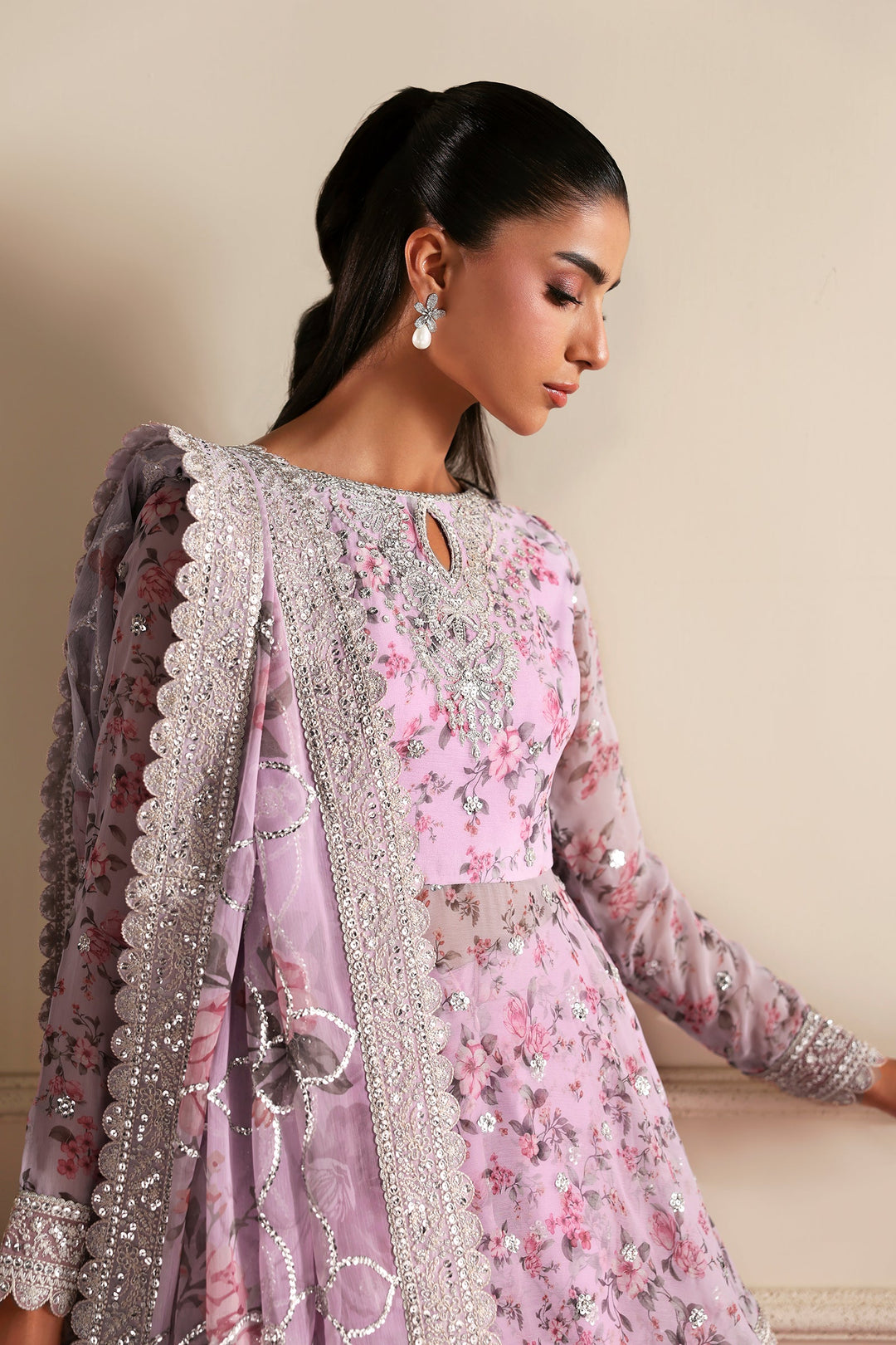 siraya Luxury Chiffon Suit