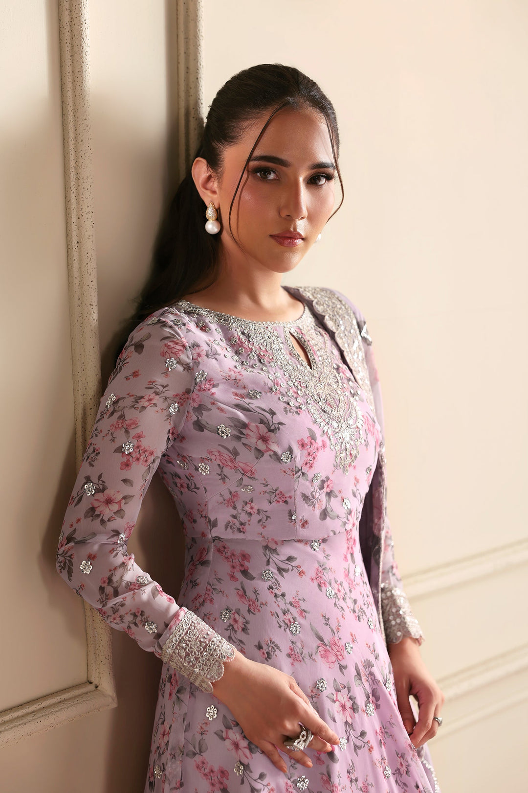 siraya Luxury Chiffon Suit