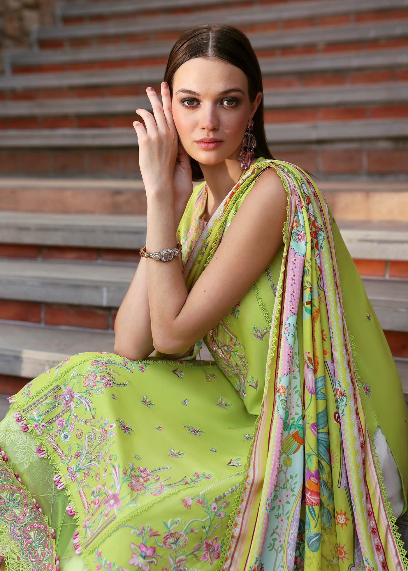 Zaina Unstitched Lawn