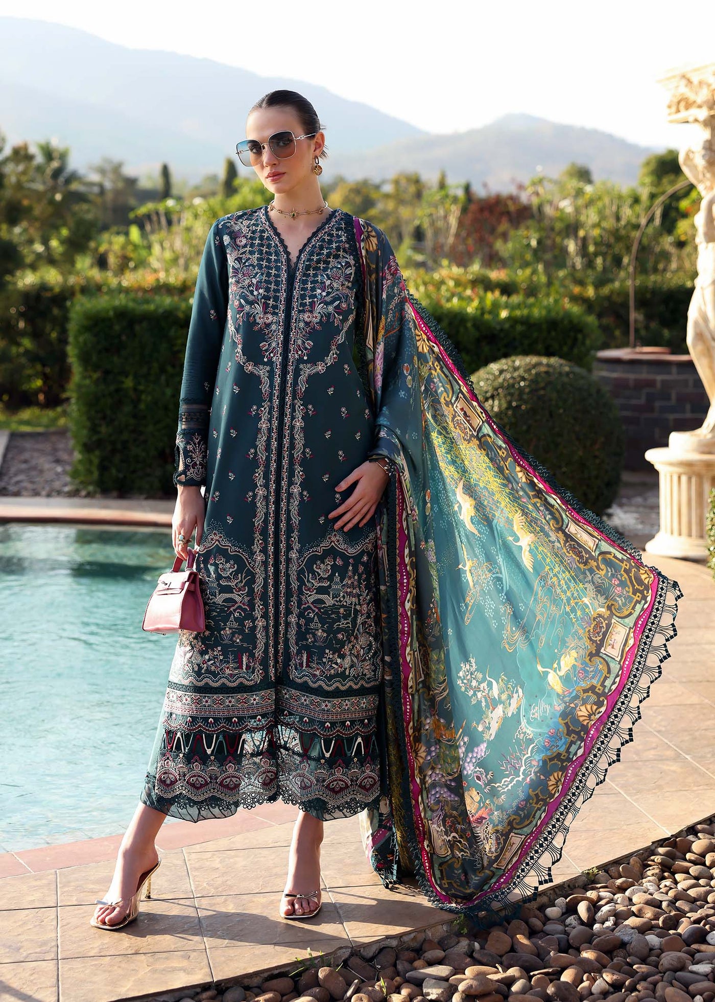 Zaina Unstitched Lawn