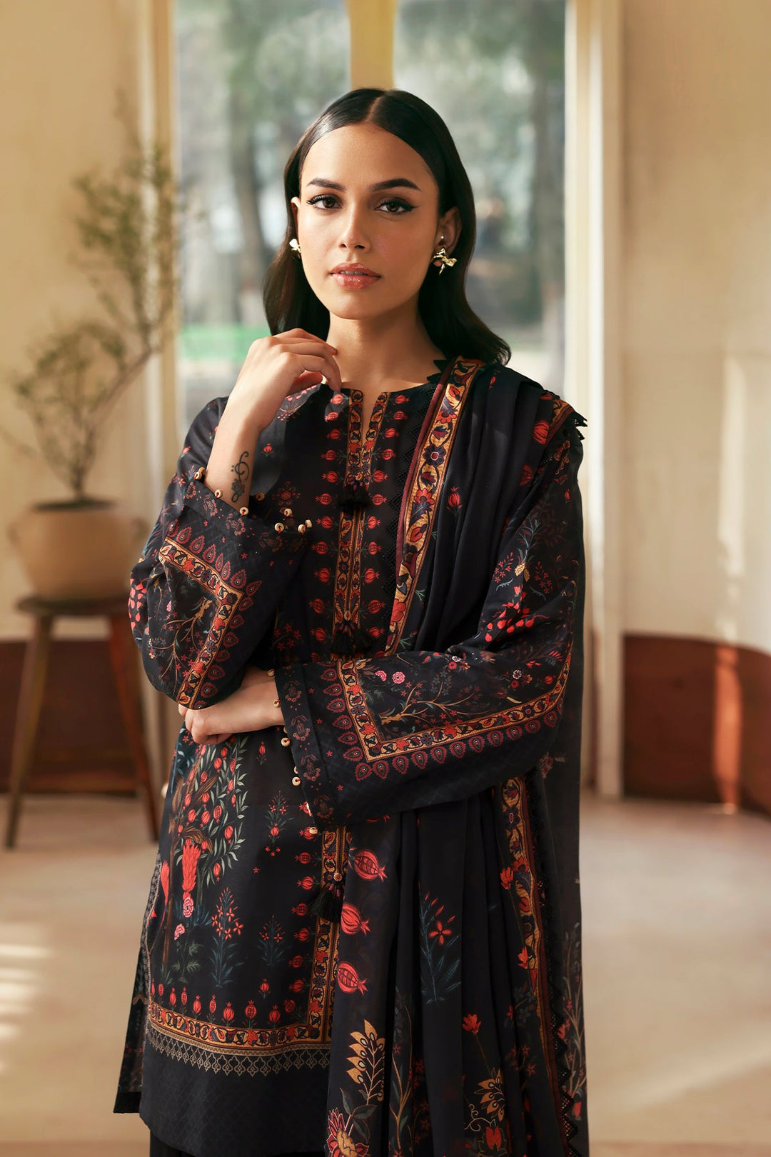 SELENE PRINTED LAWN
