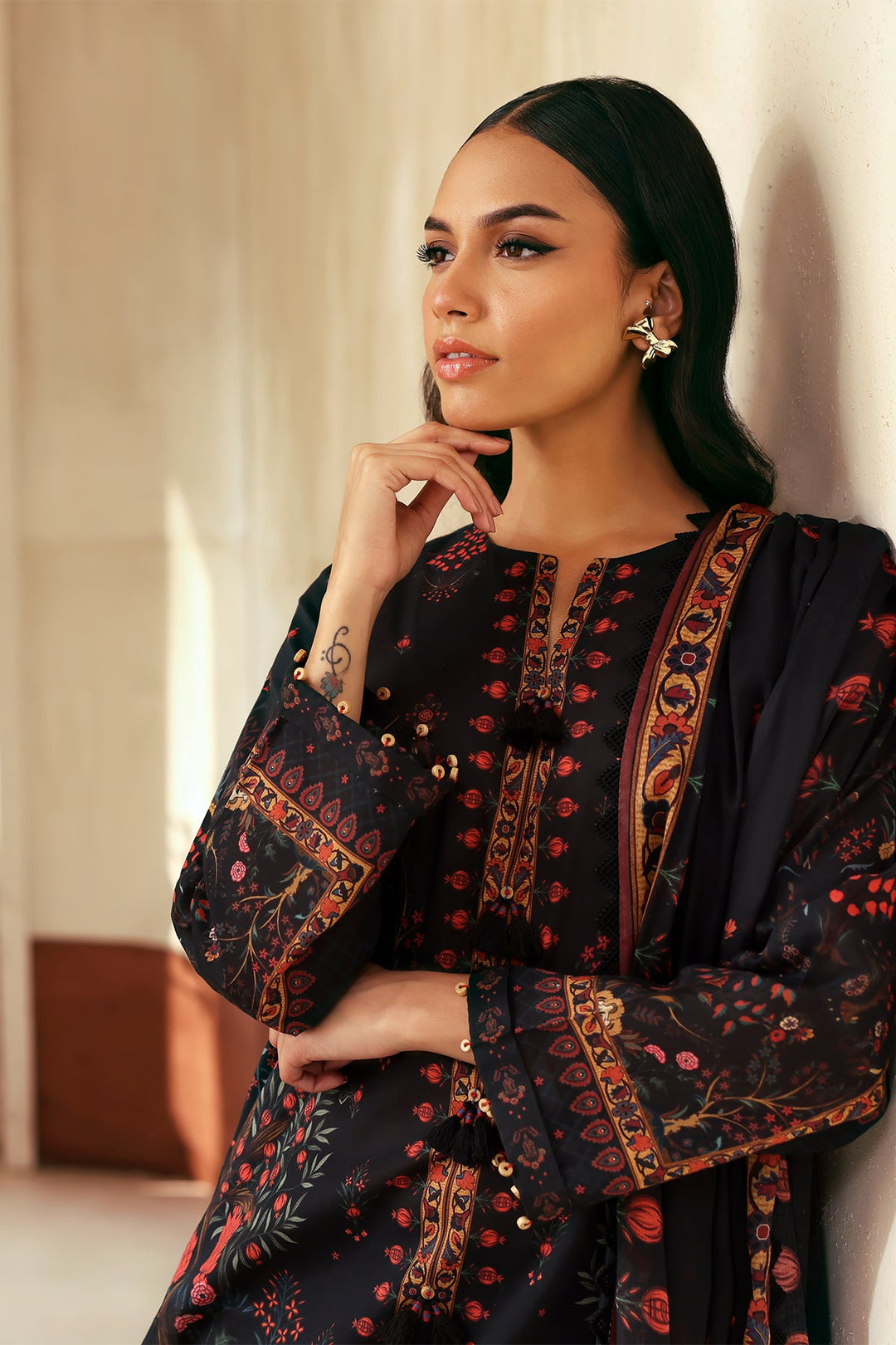 SELENE PRINTED LAWN