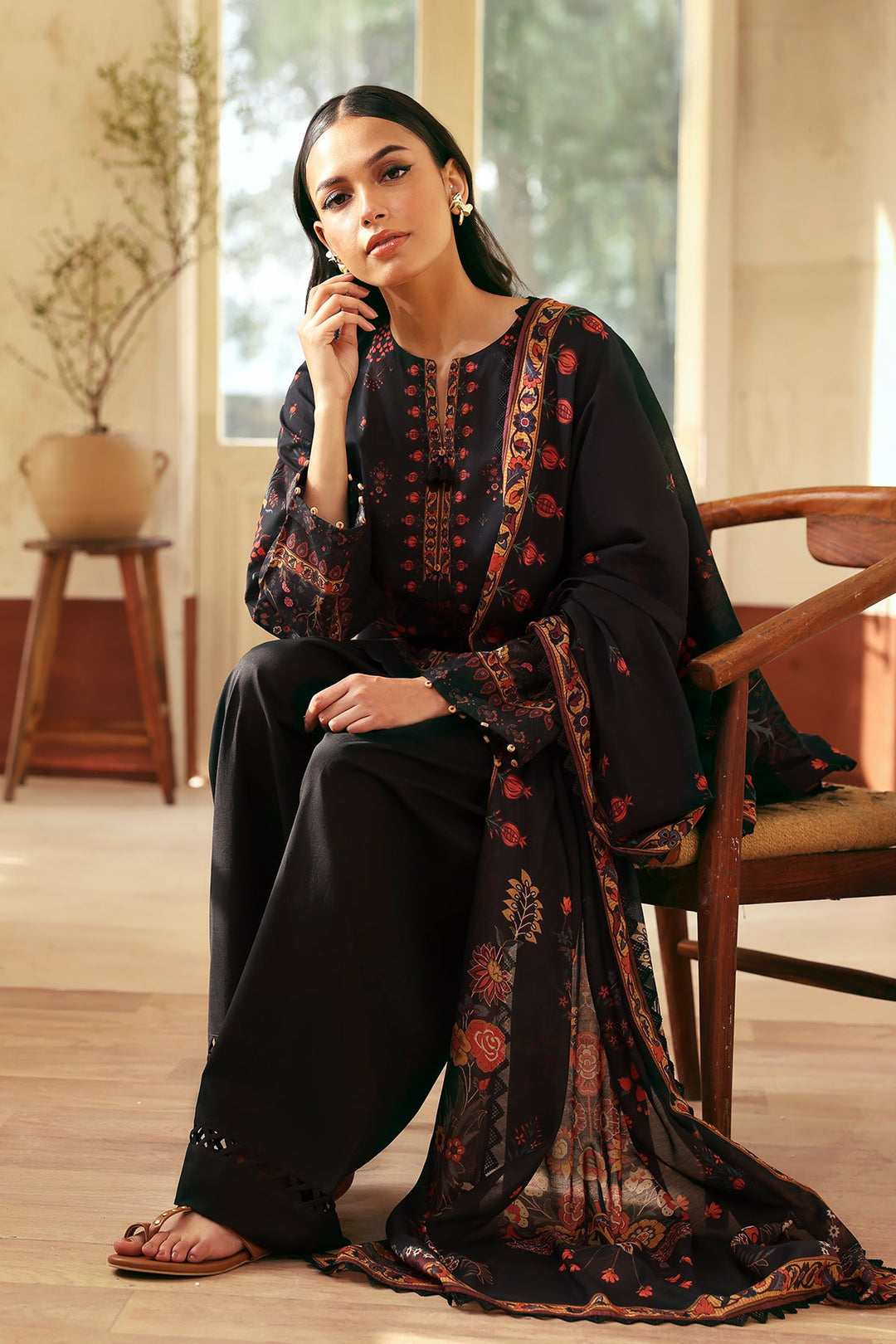 SELENE PRINTED LAWN