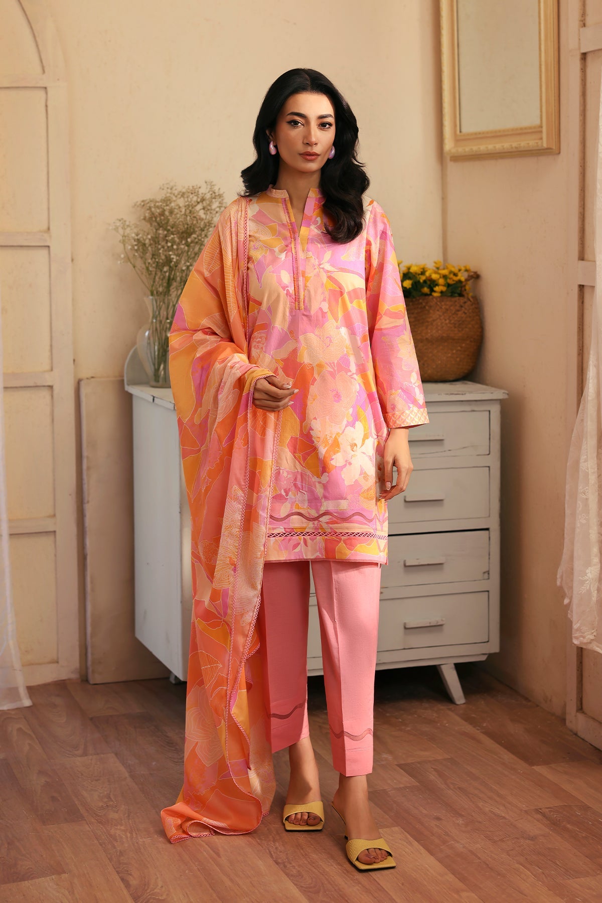 SELENE PRINTED LAWN