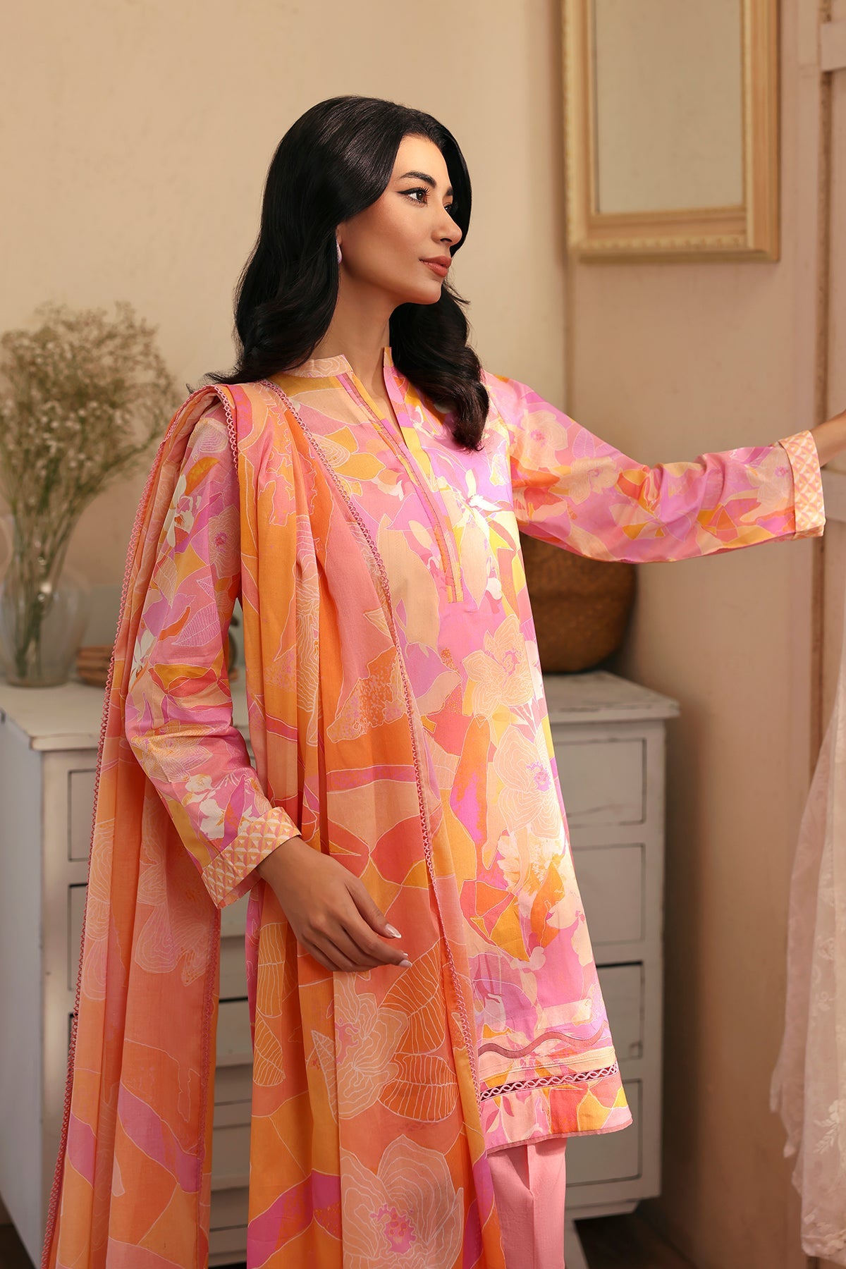 SELENE PRINTED LAWN