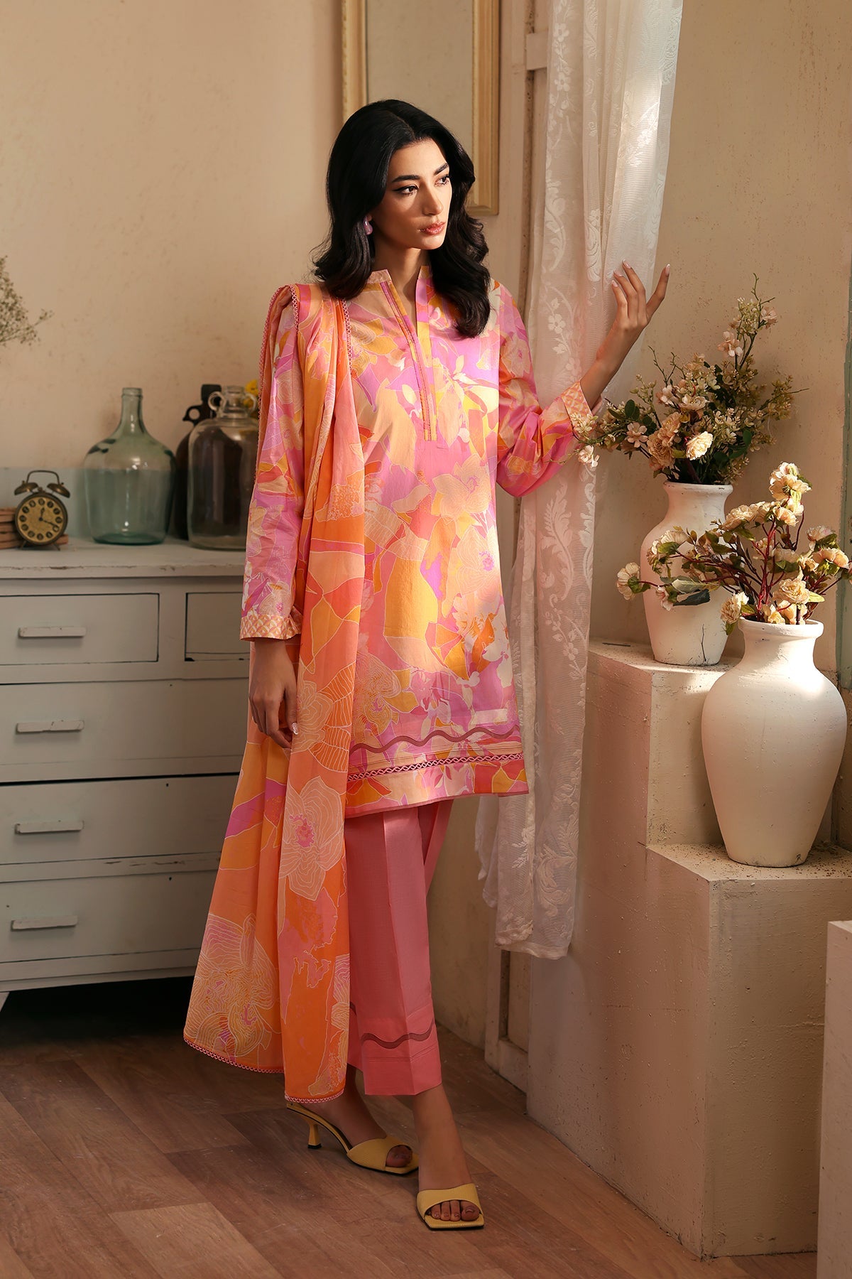 SELENE PRINTED LAWN