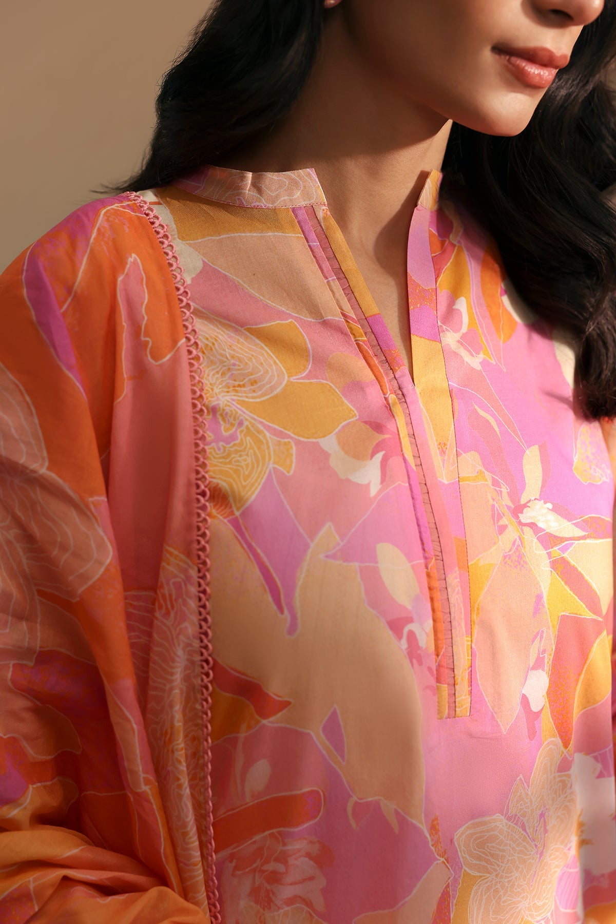 SELENE PRINTED LAWN