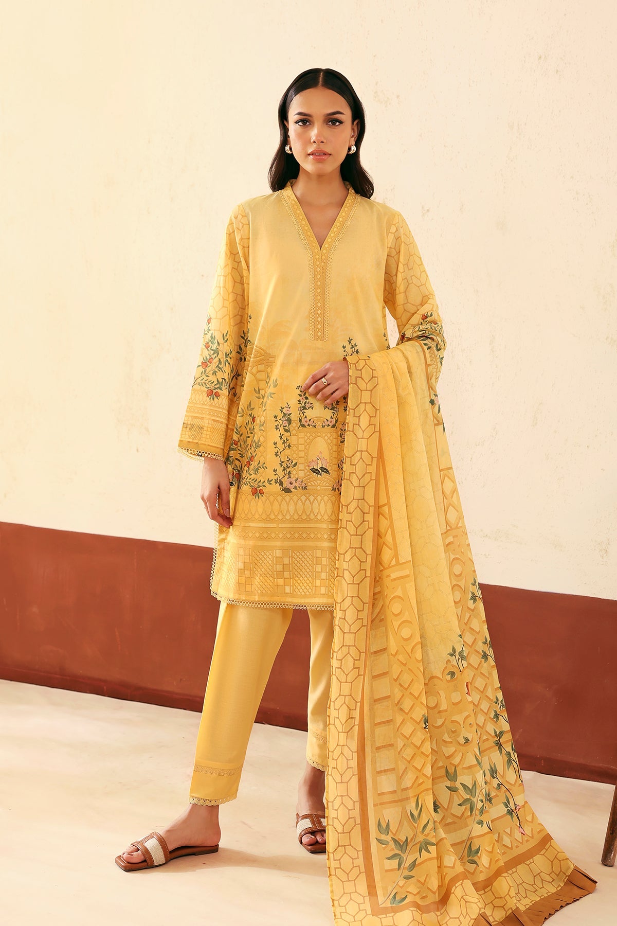 SELENE PRINTED LAWN