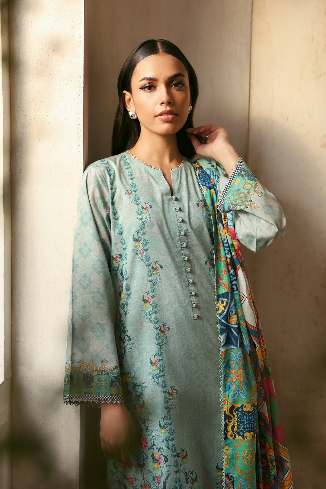 SELENE PRINTED LAWN