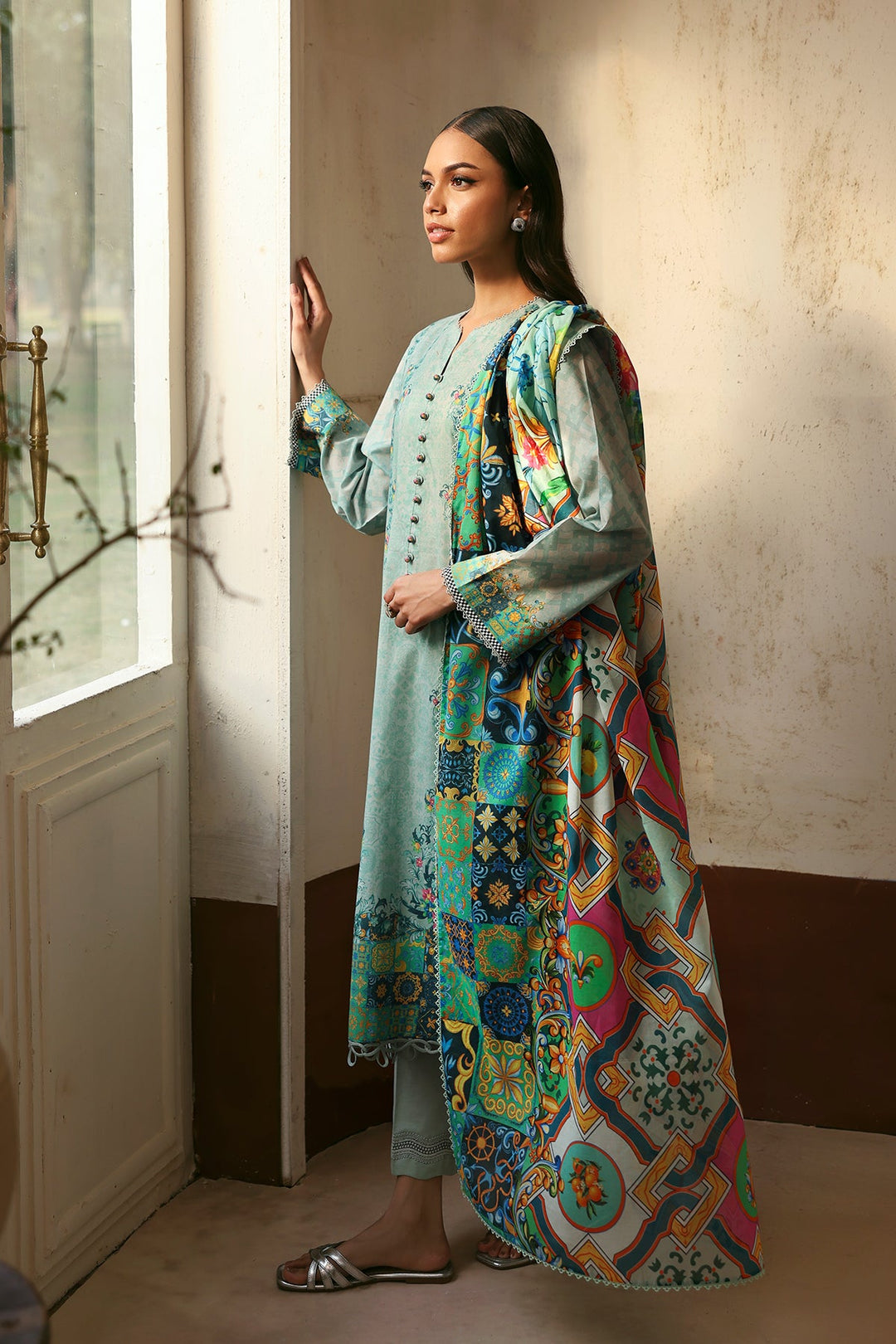 SELENE PRINTED LAWN