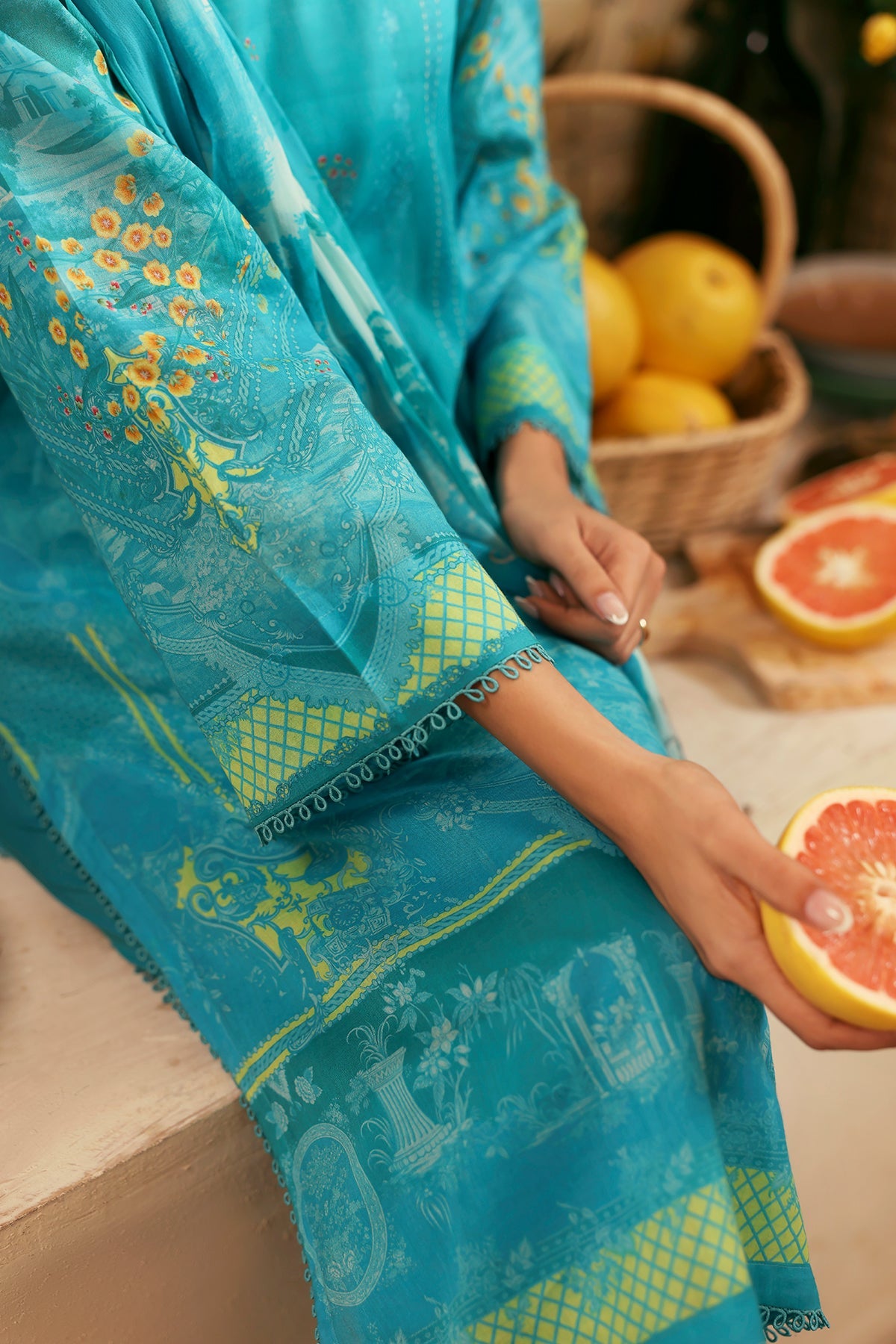 SELENE PRINTED LAWN