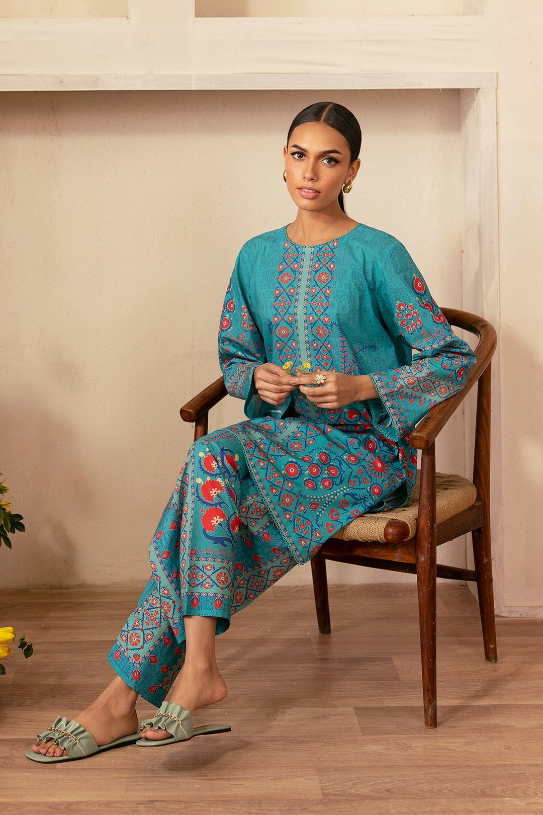 SELENE PRINTED LAWN