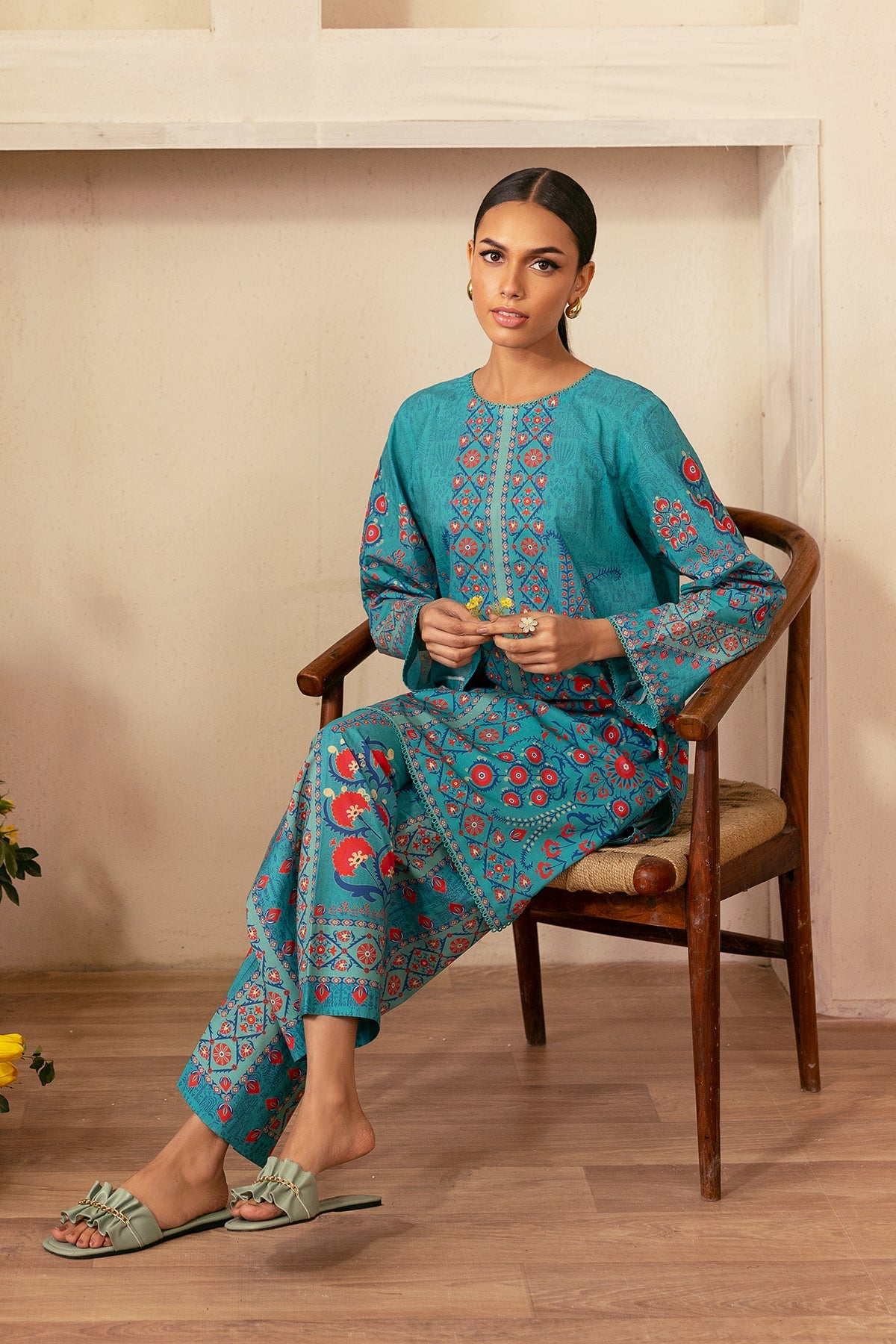 SELENE PRINTED LAWN