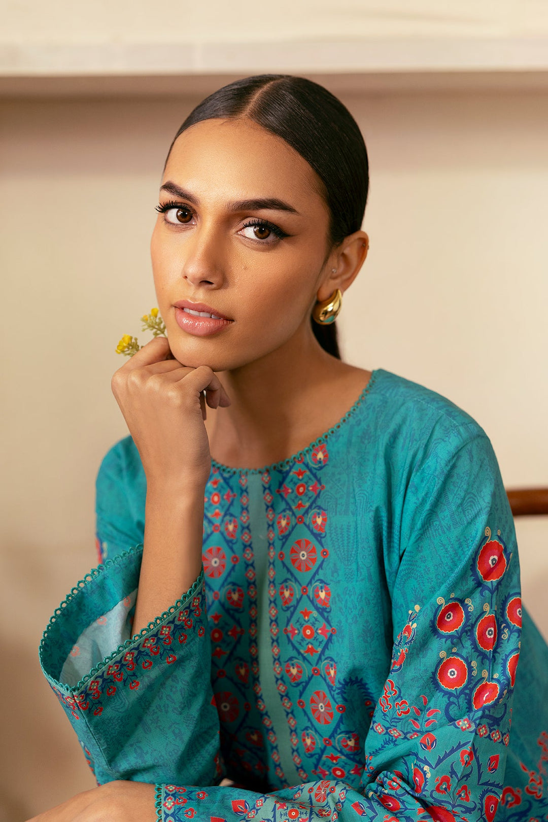SELENE PRINTED LAWN
