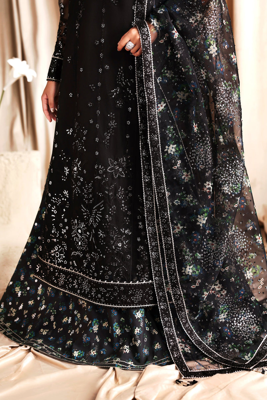 siraya Luxury Chiffon Suit