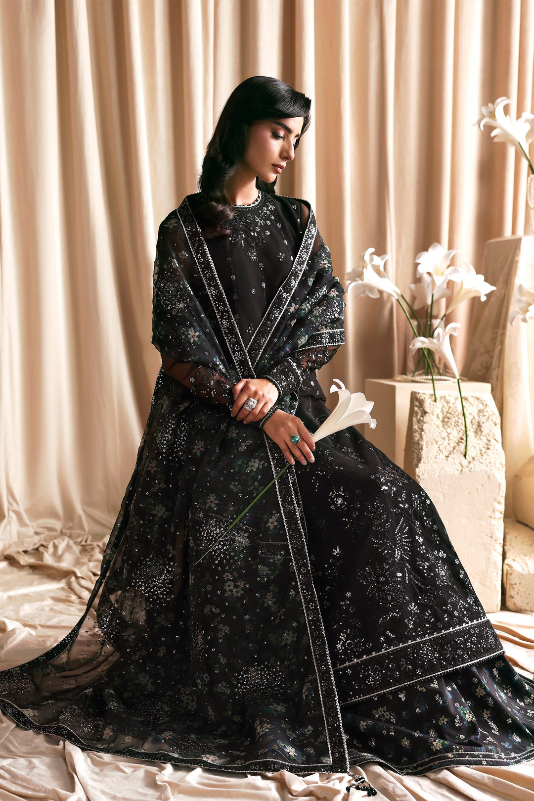 siraya Luxury Chiffon Suit
