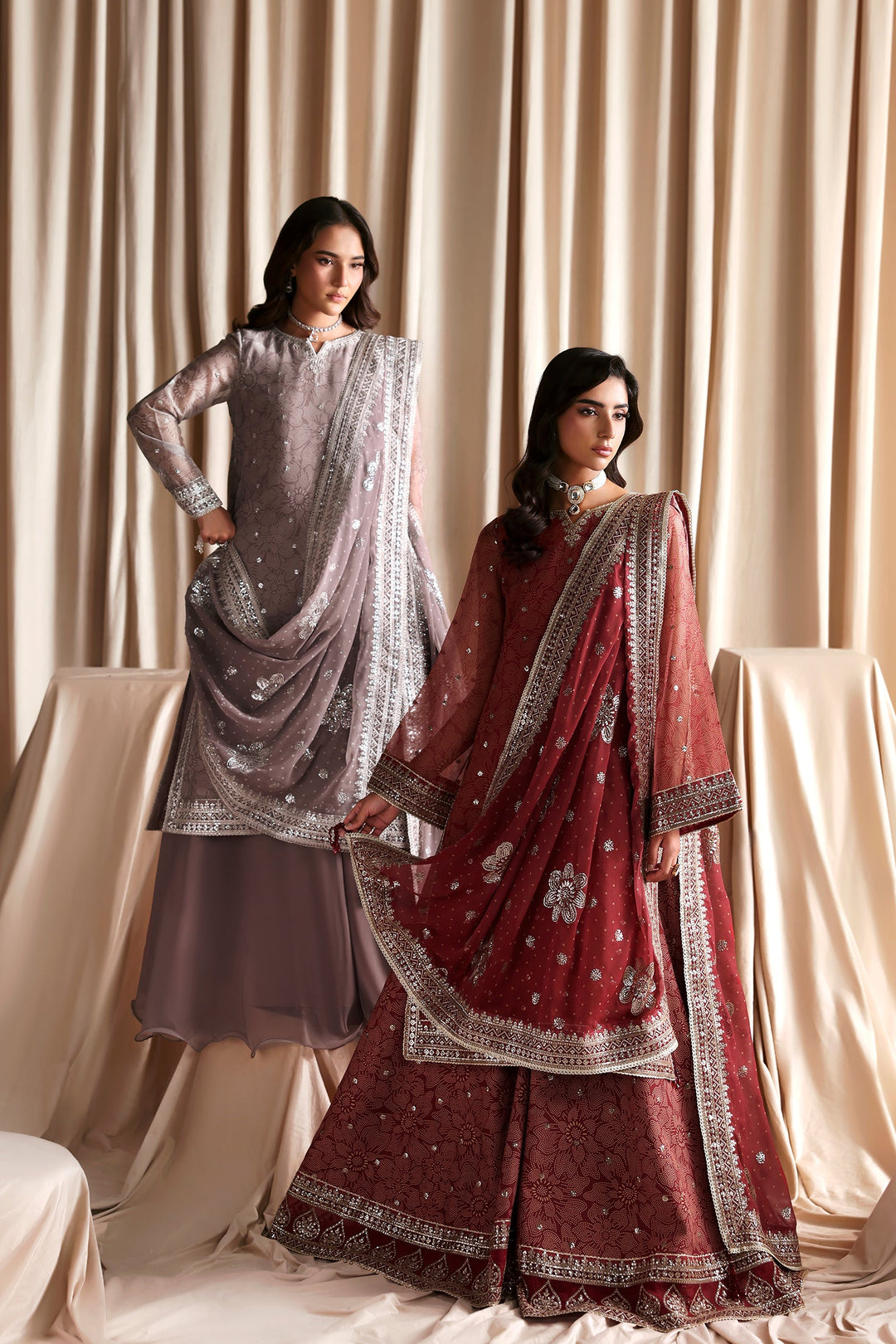 siraya Luxury Chiffon Suit