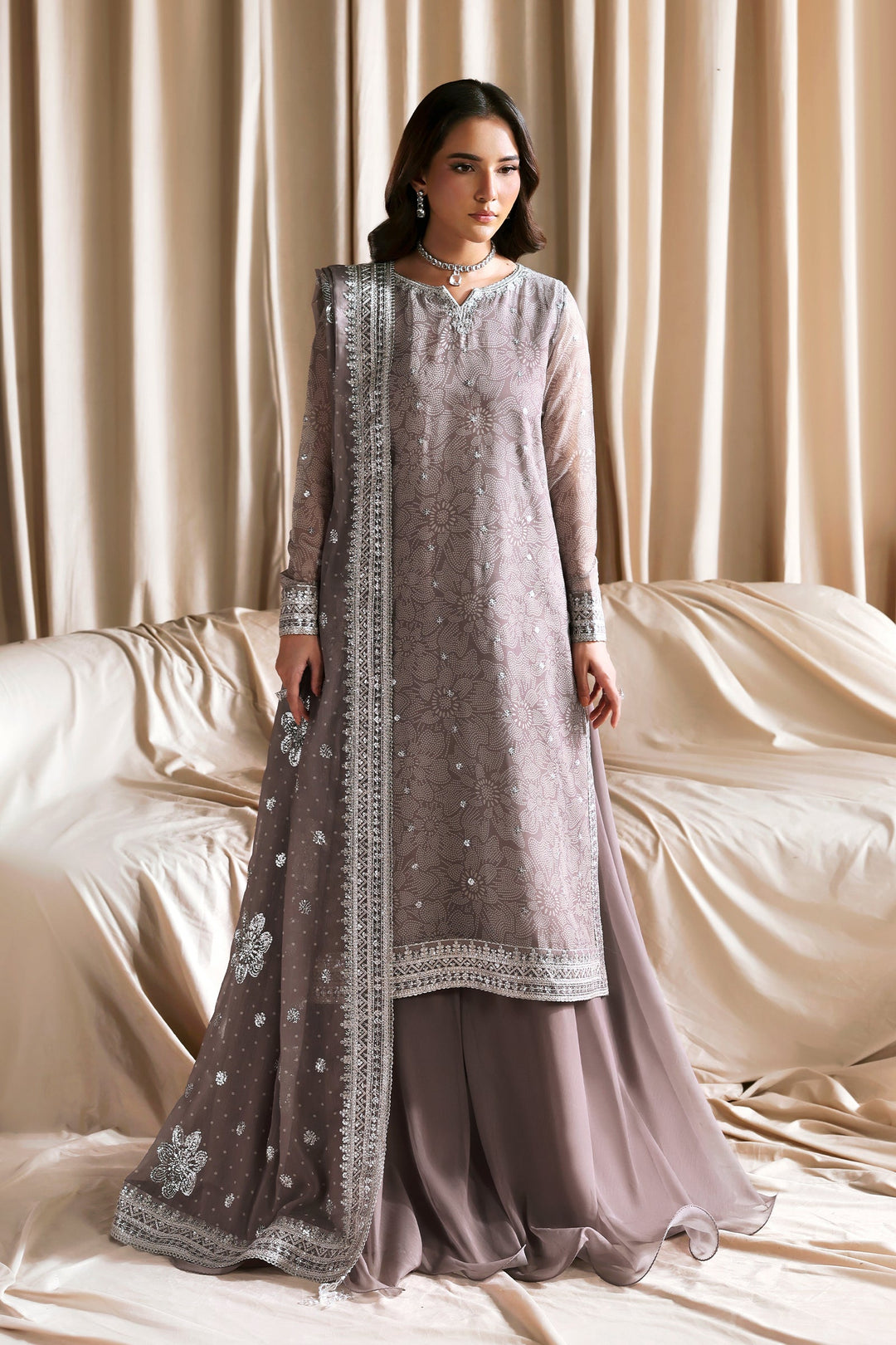 siraya Luxury Chiffon Suit