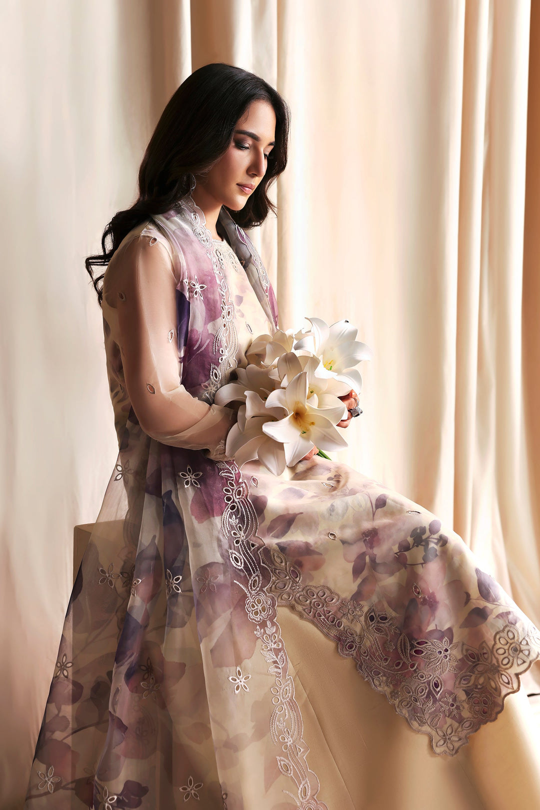 siraya Luxury Chiffon Suit