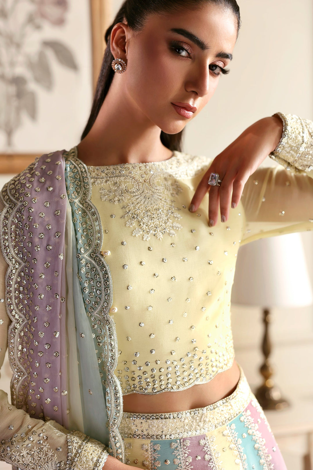 siraya Luxury Chiffon Suit