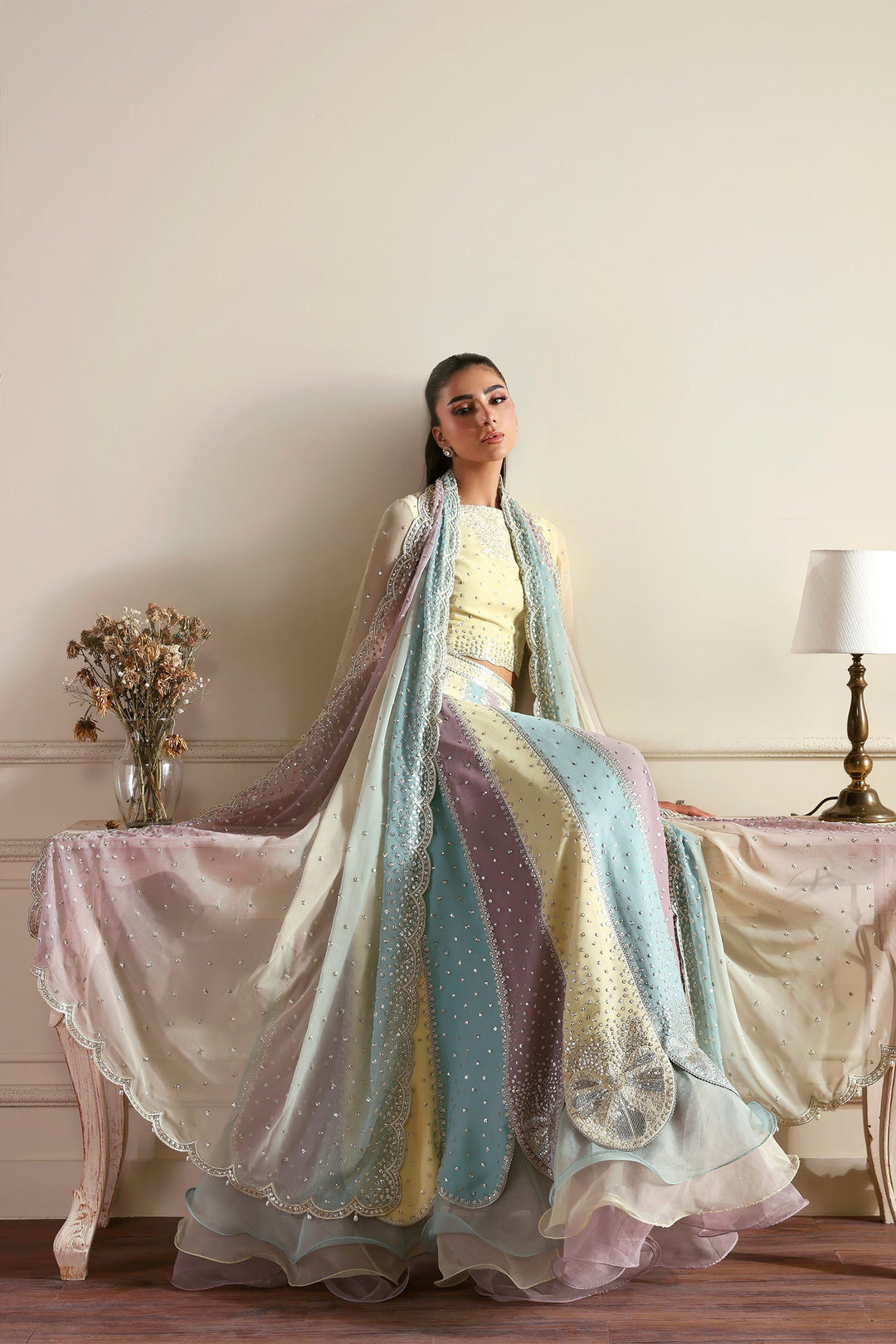 siraya Luxury Chiffon Suit