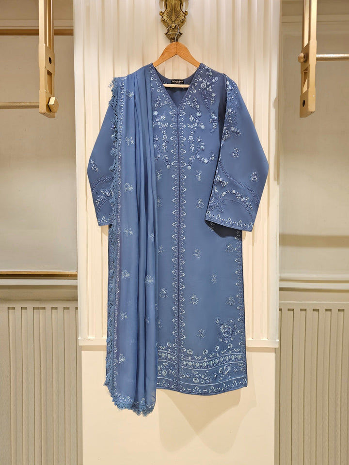 3 Piece - Pure Embroidered Lawn Suit
