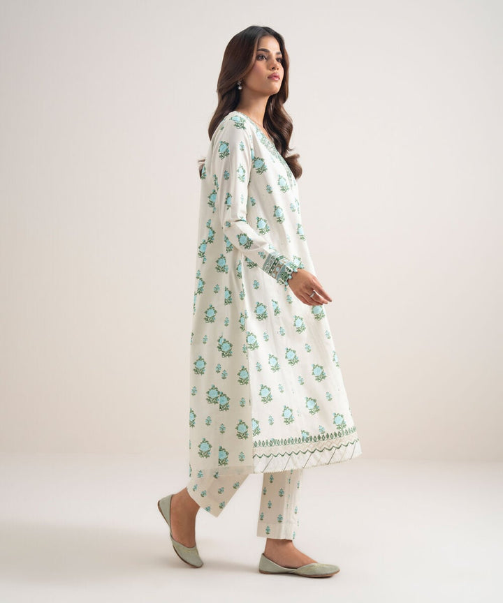 2 PIECE - EMBROIDERED LAWN SUIT