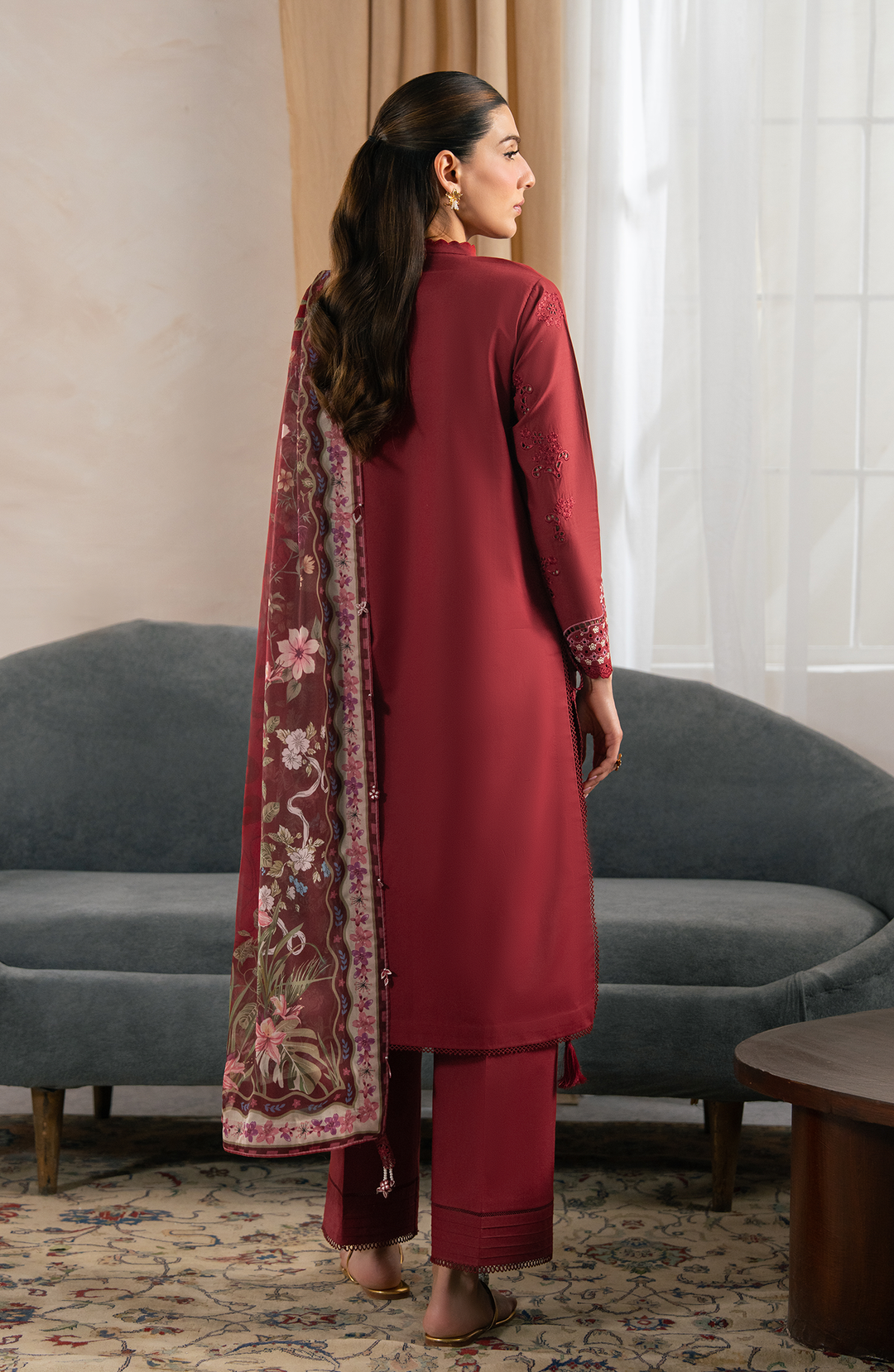 unstitched luxury Lawn