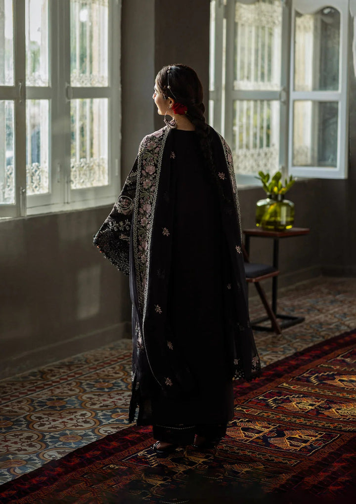 Karandi with Embroidered Chiffon
