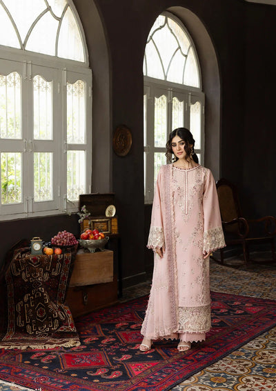 Karandi with Embroidered Chiffon