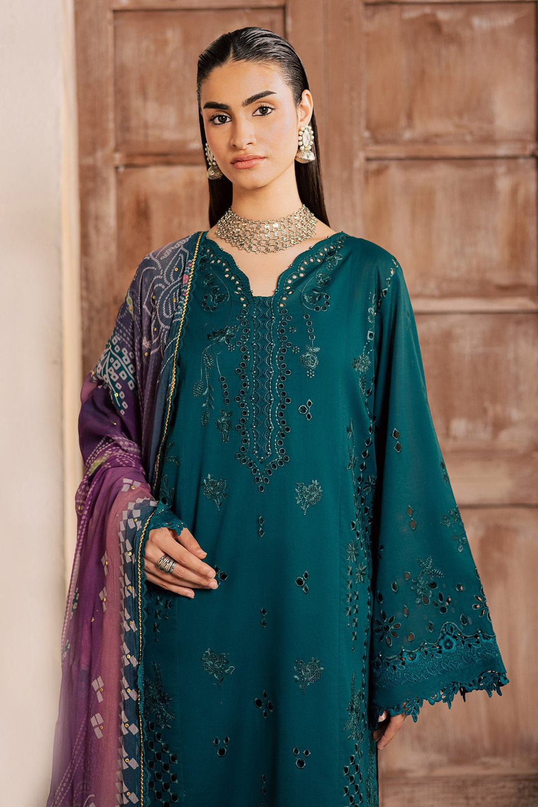 bazaar Unstitched CHIKANKARI LAWN