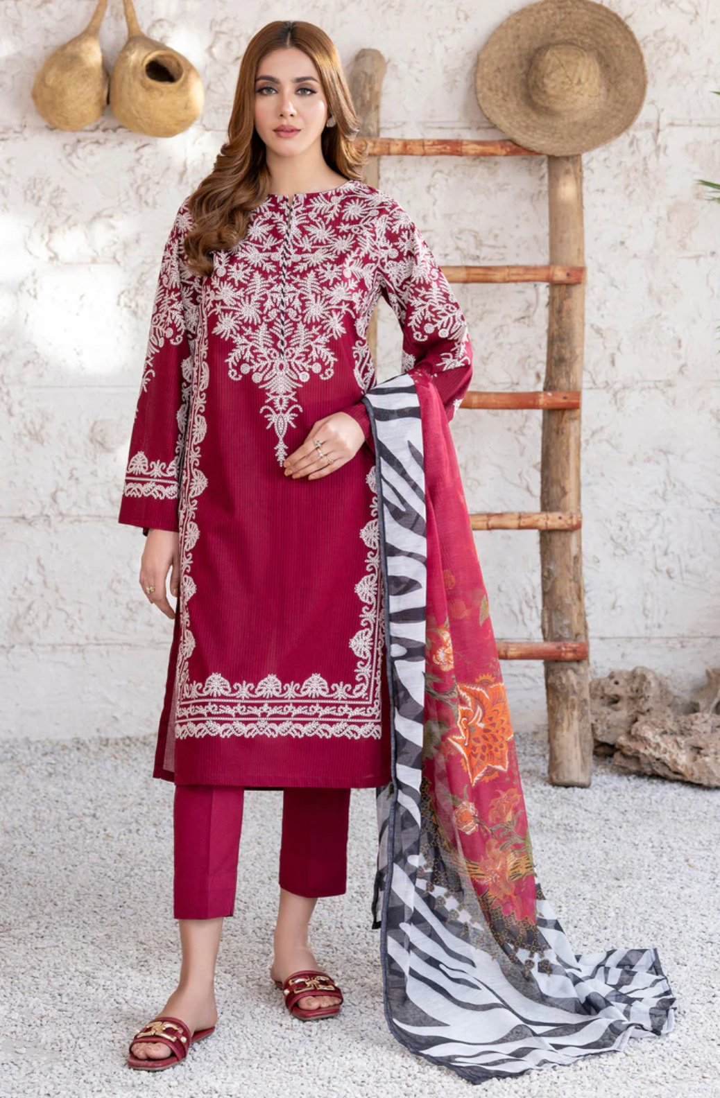 3 Piece Suit Paste Printed