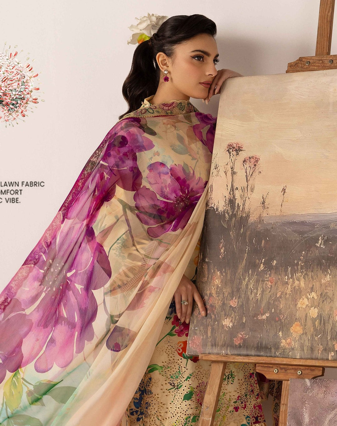 RangRez by NUR Embroidered Lawn